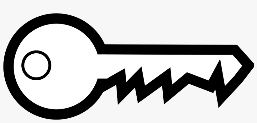 House - Key Black And White, transparent png download