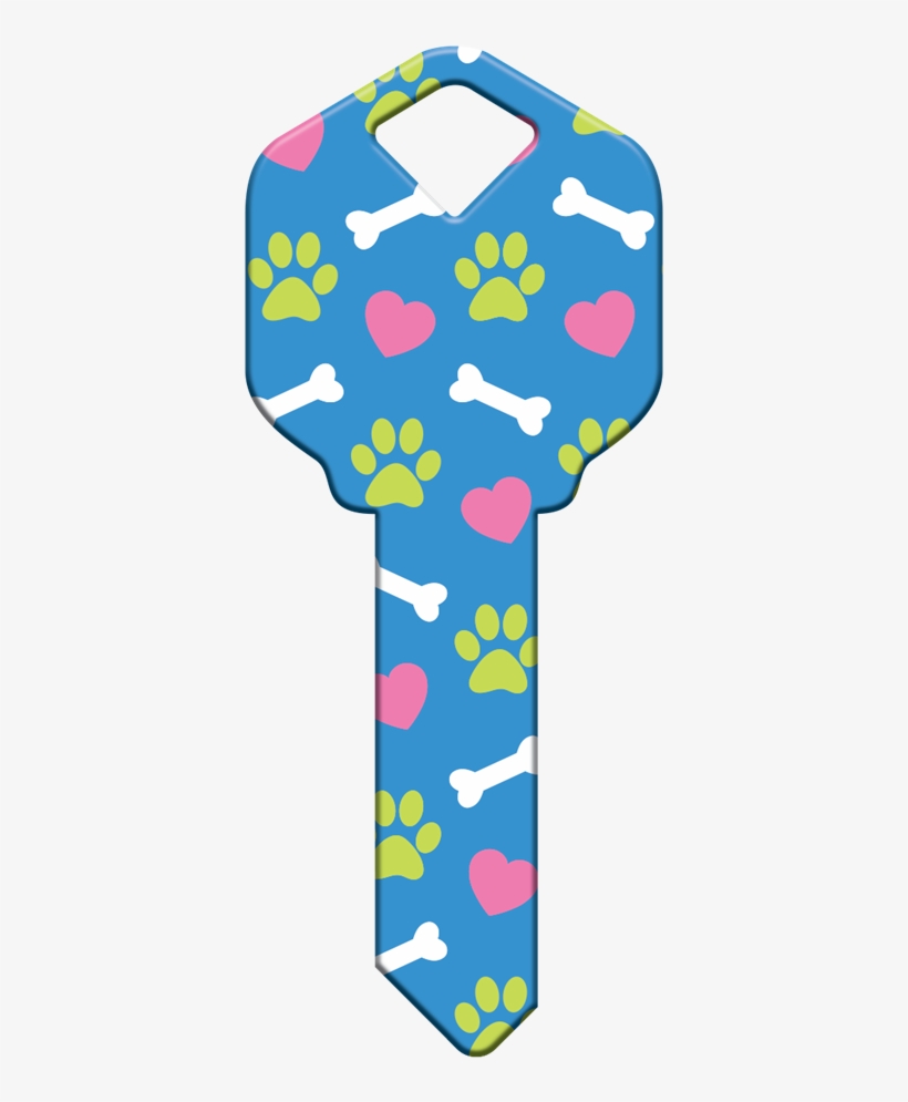 1 Of 2 Happy Keys " Beagle " House Key Blank Kwikset - Para Veterinarias, transparent png download