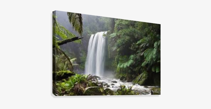 Waterfall - Man And Natural Environment, transparent png download
