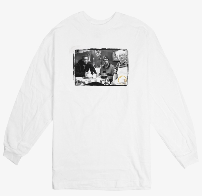 'coffee & Cigarettes' L/s T-shirt - Wu Tang Picture Ornament, transparent png download
