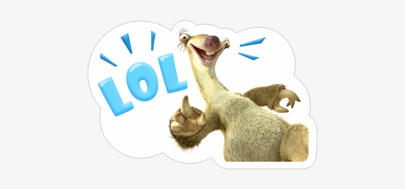 Viber Sticker «ice Age - Ice Age: Collision Course, transparent png download