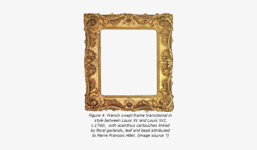Download Rococo Louis Xv Frame History - Rococo Frame - HD Transparent ...