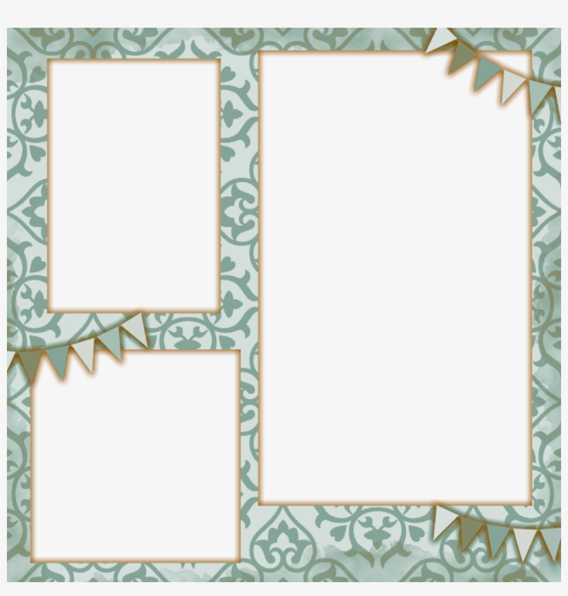 Marcos Para Varias Fotos Png Clipart Picture Frames - Picture Frame, transparent png download