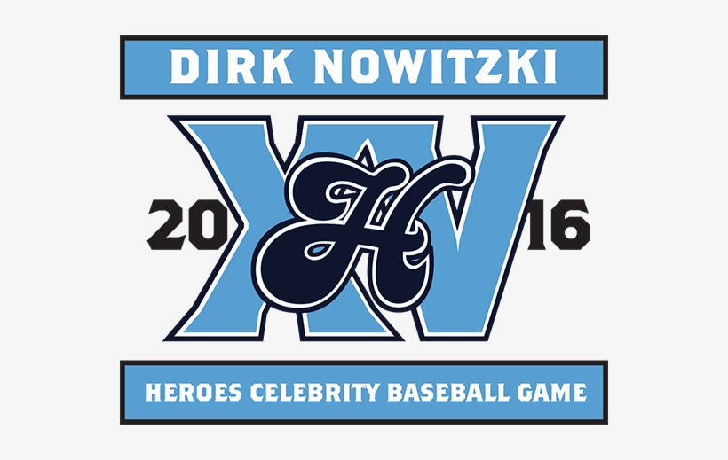 Dirk's 2016 Heroes Celebrity Baseball Game - Poster, transparent png download