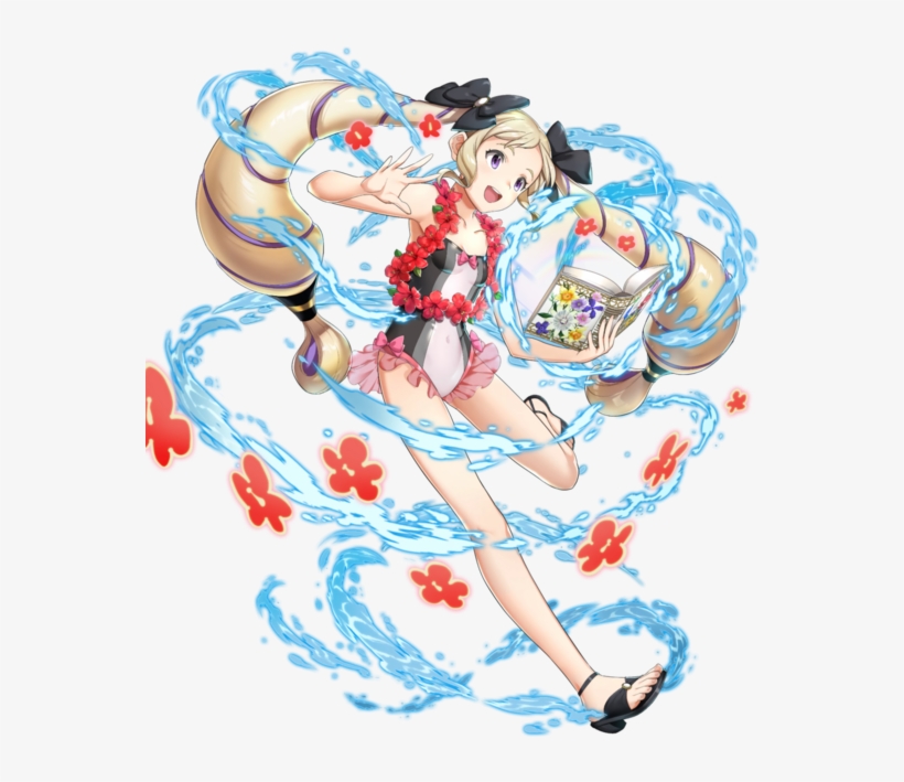 Elise, Tropical Flower - Fire Emblem Heroes Elise Summer, transparent png download