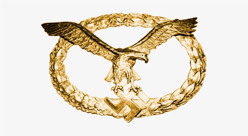 Air Crew Badge, Gold, transparent png download