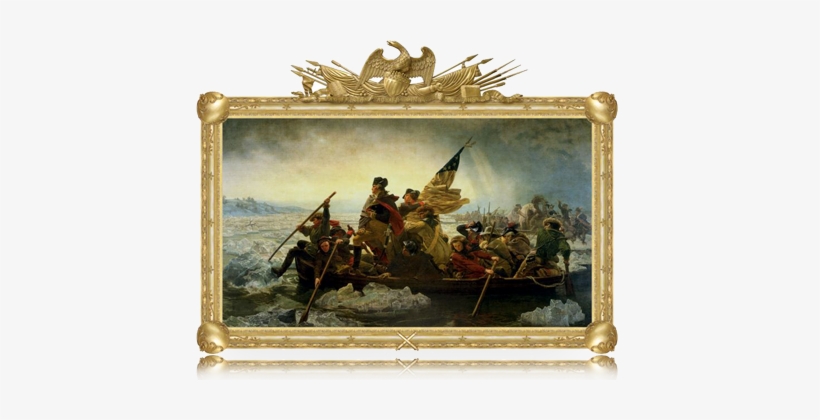 The Metropolitan Museum Of Art Selected Frames - George Washington Crossing The Delaware, transparent png download