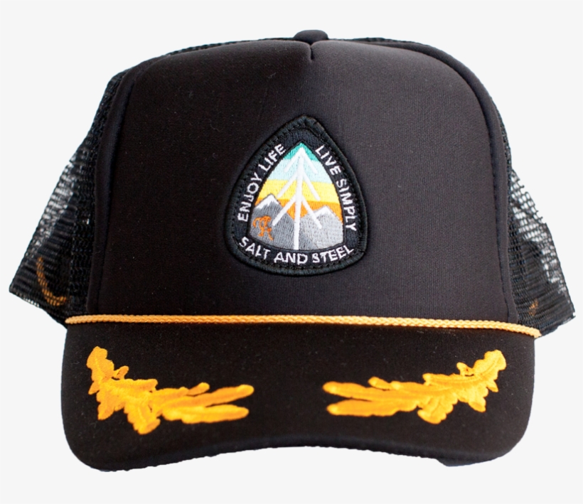 Captain Badge // Gold, transparent png download
