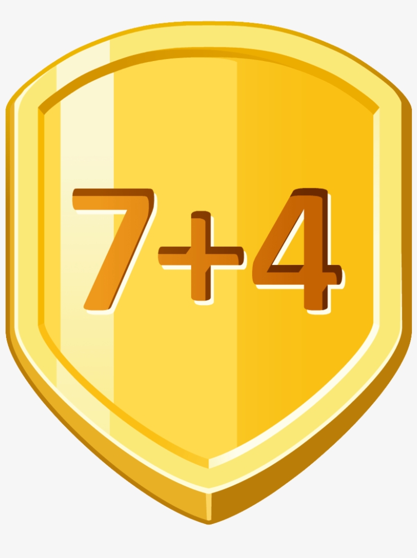 Operations Involving Numbers - Gold Badge, transparent png download