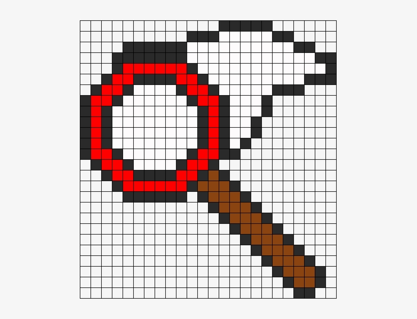 Perler Butterfly Net Perler Bead Pattern / Bead Sprite - Pixel Art ...