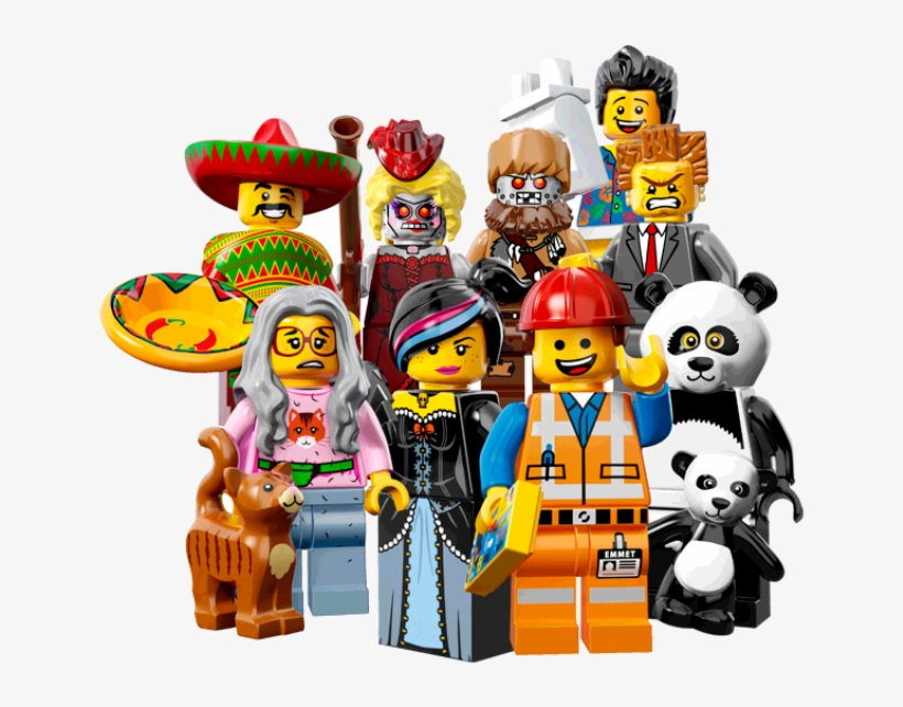 Lego® Movie Mini Figures - Lego The Movie Minifigure Collection Series 12 Mystery, transparent png download