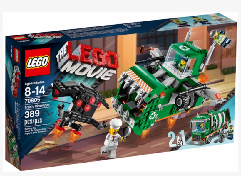 Lego 70805 The Movie Trash Chomper Set, transparent png download