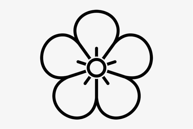Kageume - Black And White Pansy Clipart, transparent png download