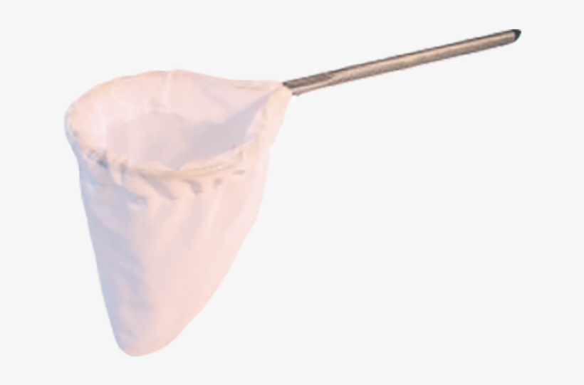 Butterfly Fishing Net With Fixed Handle - Ivory, transparent png download