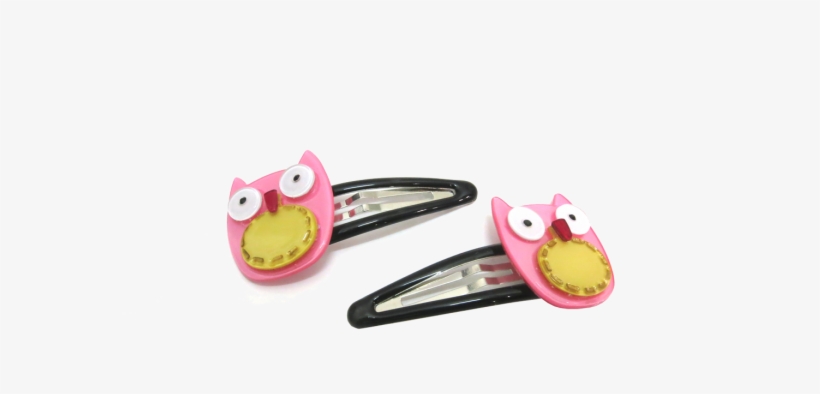 Bo Hairclip - Pink Owl - Owl, transparent png download