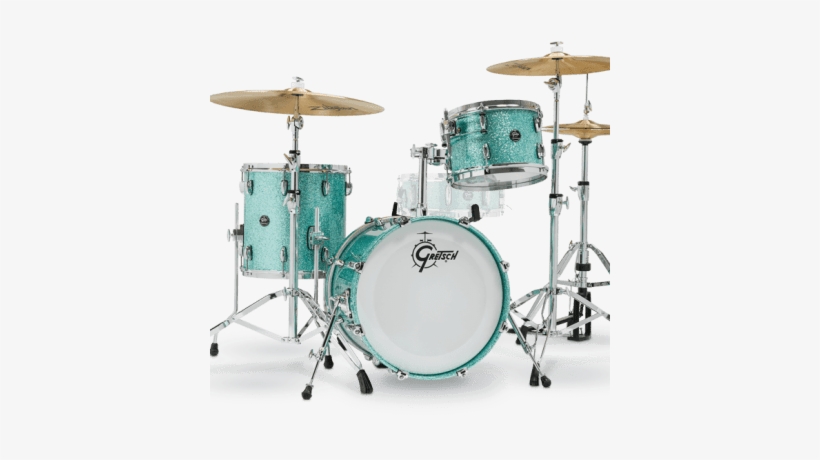 Gretsch Gretsch Renown 3 Pc Shell Pack Turquoise Sparkle - Gretsch Drums, transparent png download