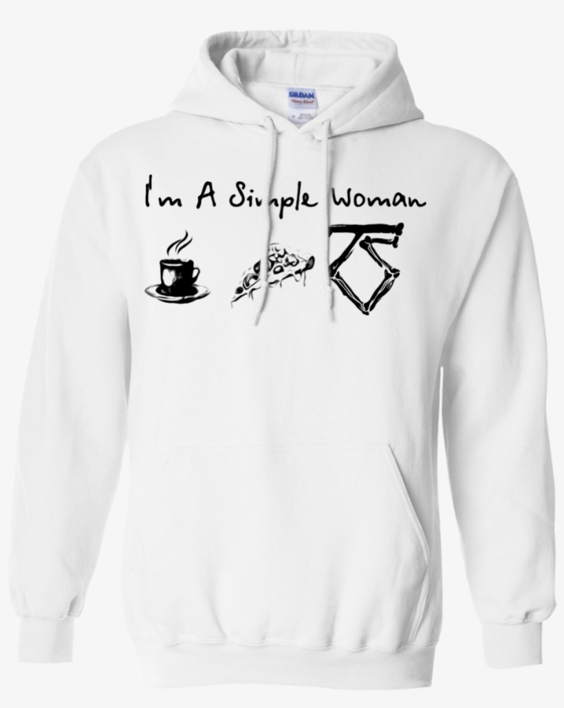 I'm A Simple Woman Coffee Pizza And Twisted Sister - Jake Paul Frappuccino Merch, transparent png download