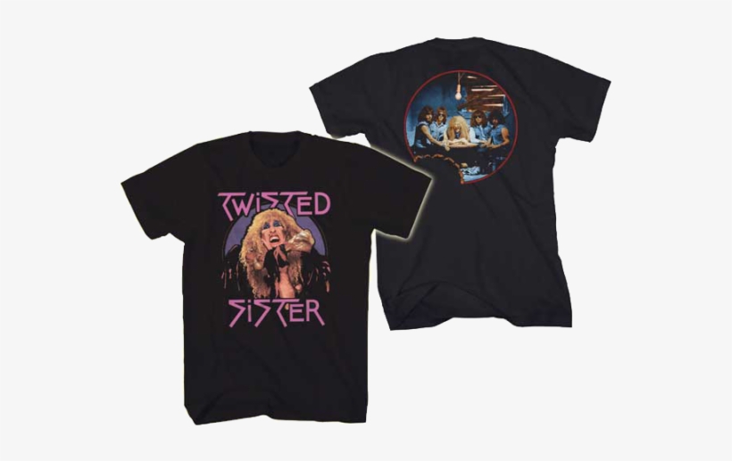 T-shirt: Twisted Sister - Glam, transparent png download