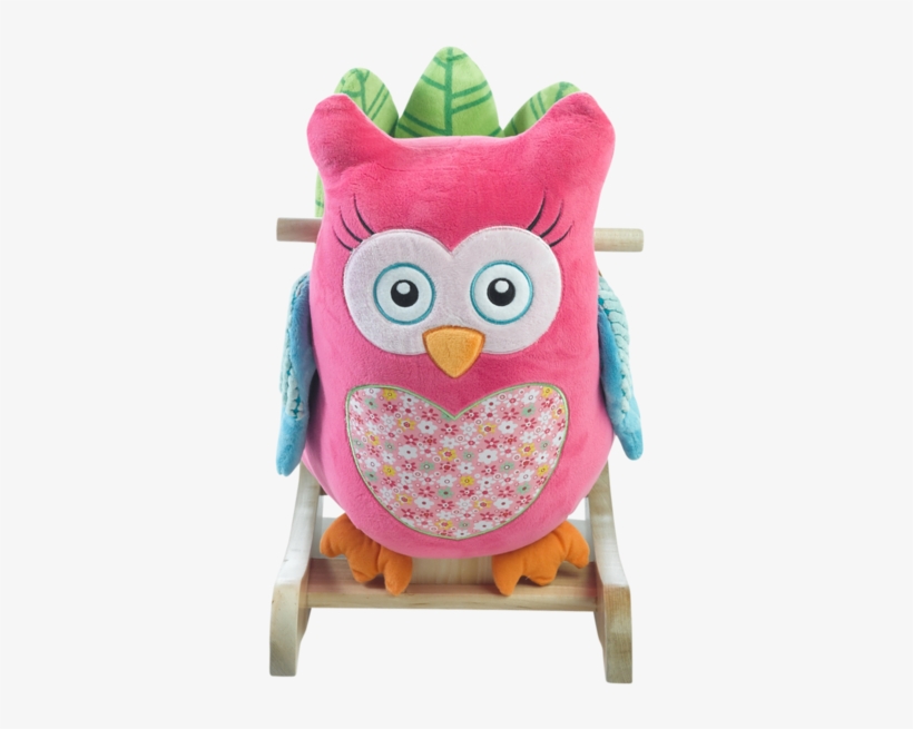Rockabye Owlivia Pink Owl Rocker, One Size, transparent png download