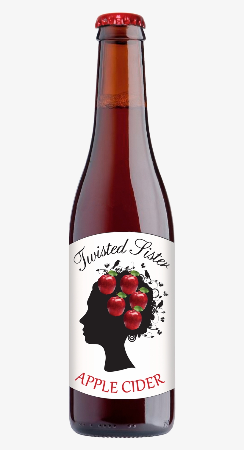 Twisted Sister Apple Cider 330ml - Twisted Sister Apple Cider 330ml Per Pack, transparent png download