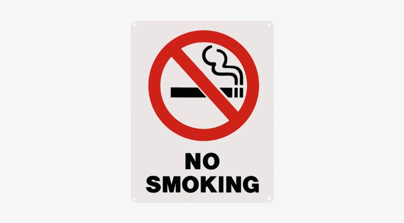 "no Smoking\ - Standard No Smoking Sign, transparent png download