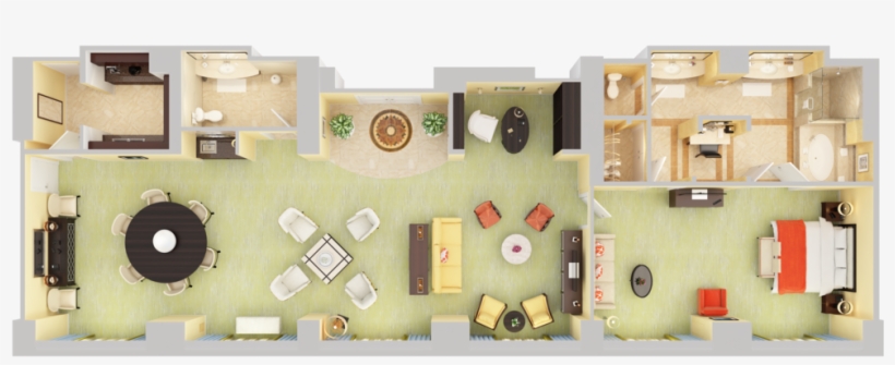 View 3d Floor Plans - Floor Plan, transparent png download