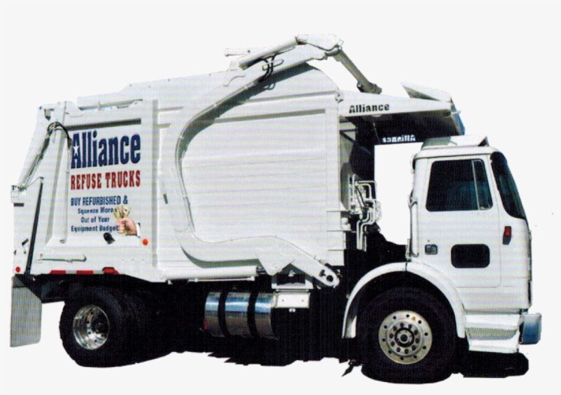 Alliance Refuse Trucks Helps Jonesborough With Refurbished - Small Front Load Garbage Truck, transparent png download