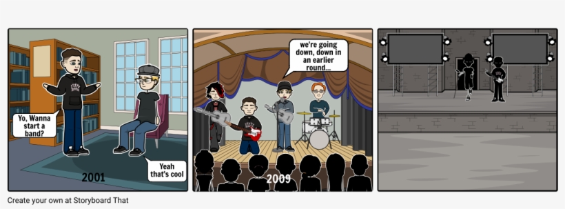 Fall Out Boy - Cartoon, transparent png download