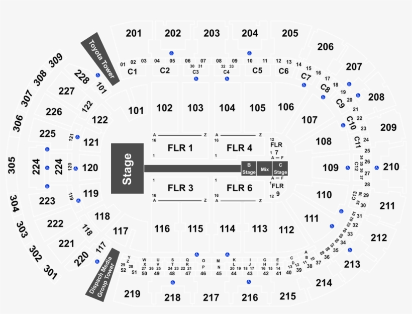 Fall Out Boy & Machine Gun Kelly At Nationwide Arena - Jonas Brothers World Tour Stage, transparent png download
