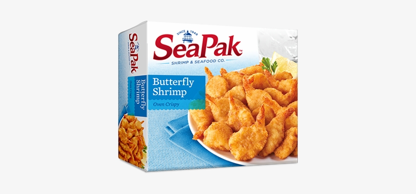 Butterfly Shrimp - Seapak Shrimp, Popcorn, Oven Crispy, Family Size! -, transparent png download