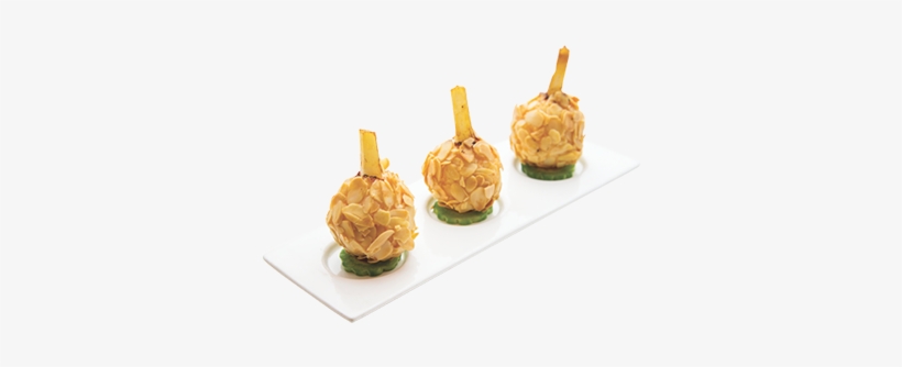 Deep-fried Shrimp Paste Ball Rolled With Almond Flakes - Side Dish, transparent png download