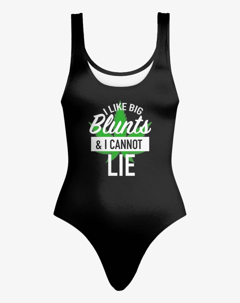 "i Like Big Blunts" Swimsuit - Swimsuit, transparent png download