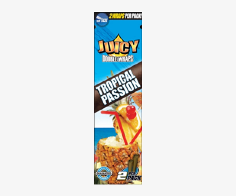 Juicy Jay Blunts Tropical Passion - Juicy Blunt Wraps, transparent png download