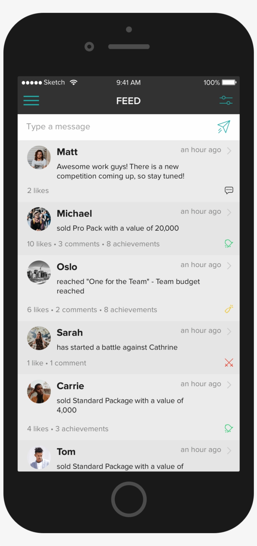 Feed Iphone7 - Statusbar Download Progress Xposed, transparent png download