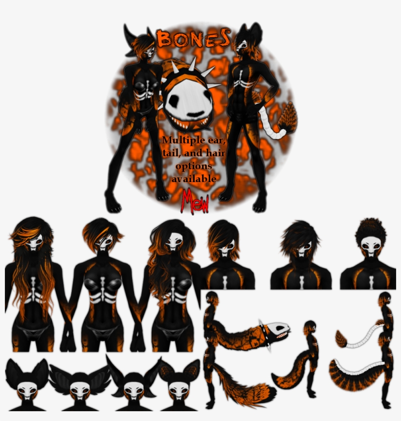 Bones - Imvu Furset - Digital Media, transparent png download