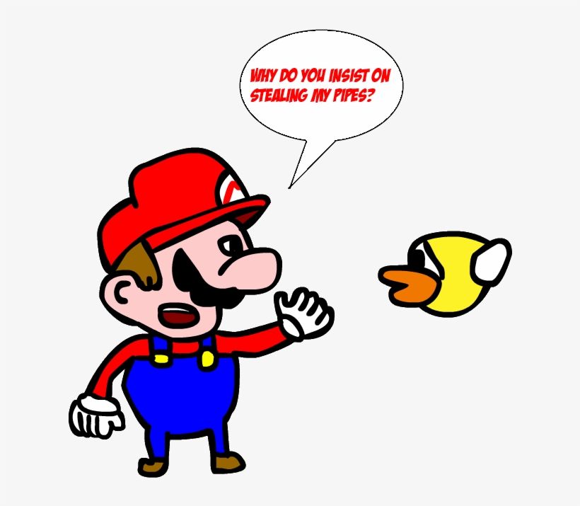 Question For The Flappy Bird - Pixel Art, transparent png download