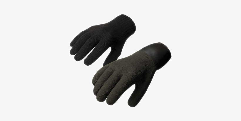 Waterproof Latex Dry Glove Hd, transparent png download