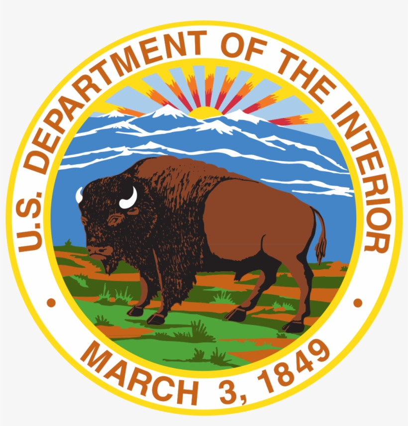 Department Of The Interior Announced South Carolina - Us Department Of The Interior Logo, transparent png download