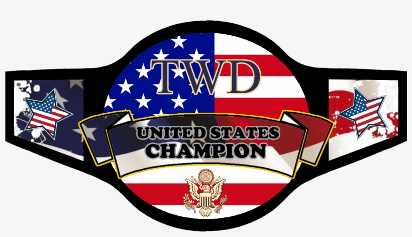 The Twd United States Championship Belt - Facebook, transparent png download