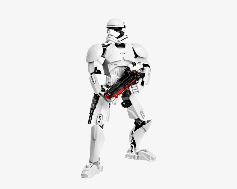 75114 First Order Stormtrooper - Lego Star Wars Buildable Figures, transparent png download