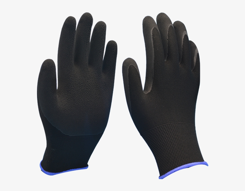 Black Color Glove Shandong Deely Gloves Co - Esd Gloves Black, transparent png download