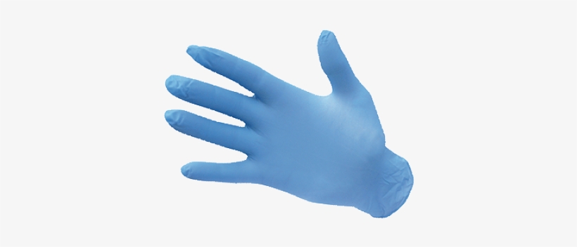 Nitrile Disposabable Gloves - Trupply Nitrile Powder Free Disposable Glove | 100, transparent png download