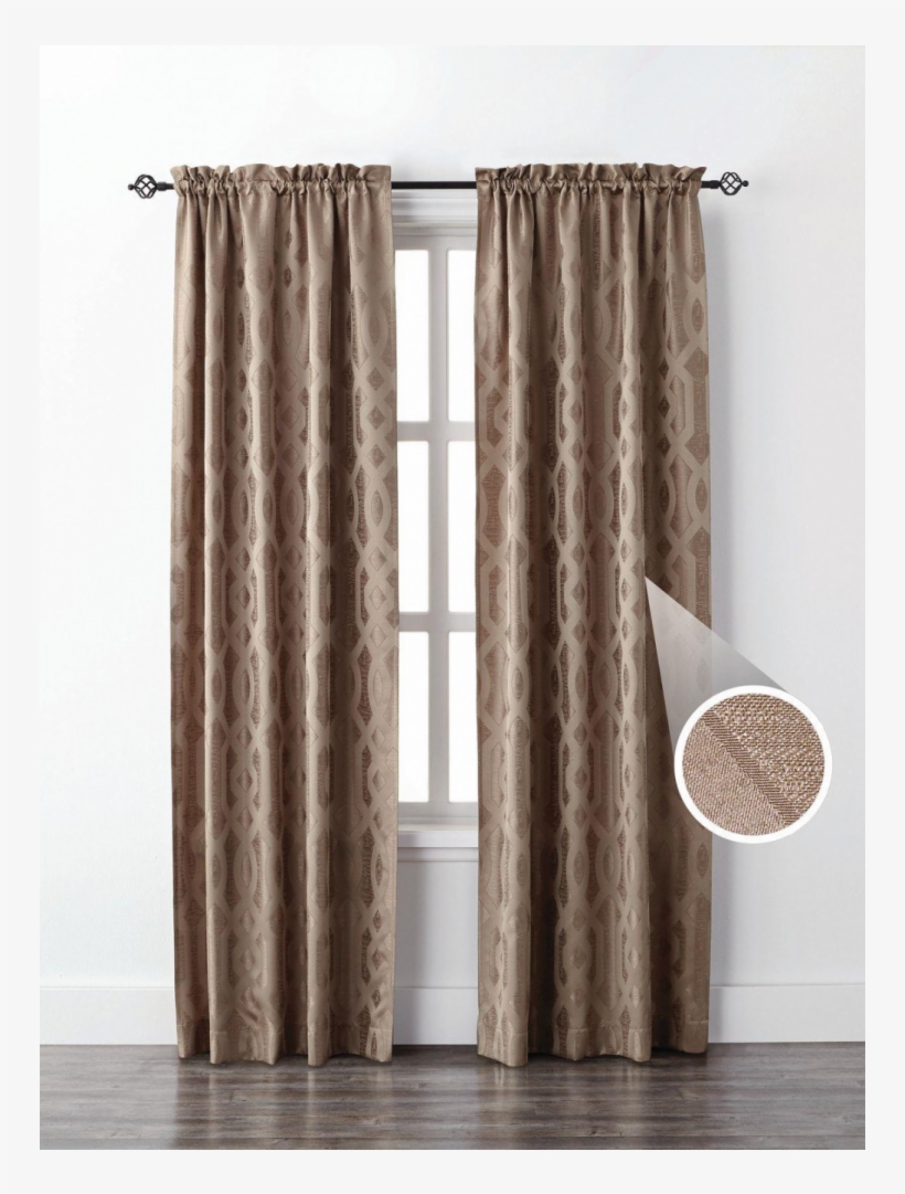 We're Sorry - - Mainstays Mainstays Geo Jacquard Single Window Curtain, transparent png download