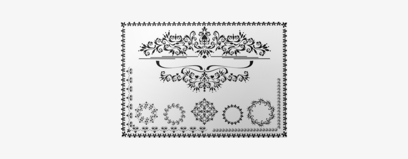 Decorative Ornament Border, Frame - Border Graphic, transparent png download