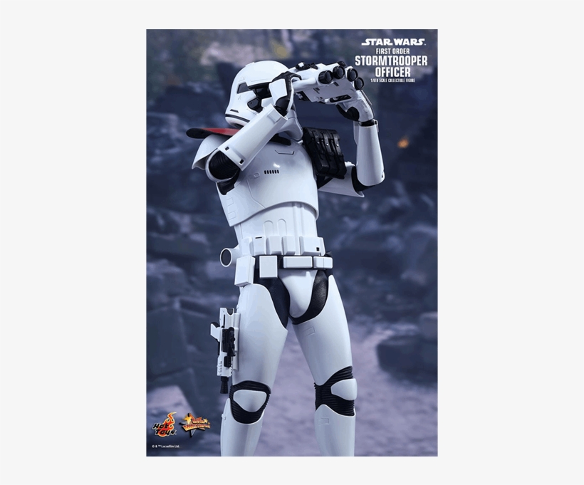 1 Of - Hot Toys First Order Stormtrooper Officer, transparent png download