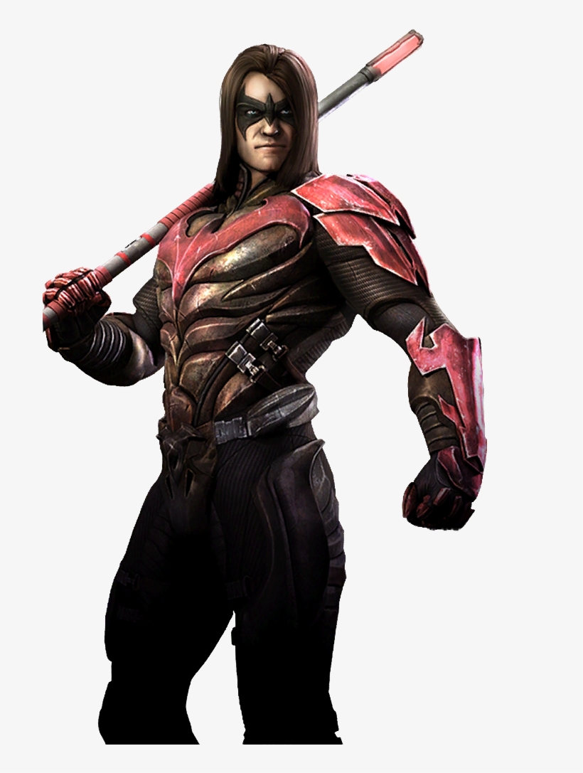Injusticenightwingregime - Damian Nightwing, transparent png download