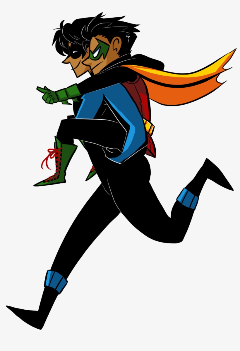 “ Transparent Dick And Damian For All Your Transparent - Dick Grayson, transparent png download