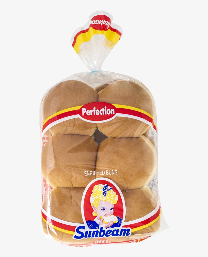 Sunbeam Honey Hamburger Bun, 12 Ct, 21 Oz - Sunbeam Bread, transparent png download