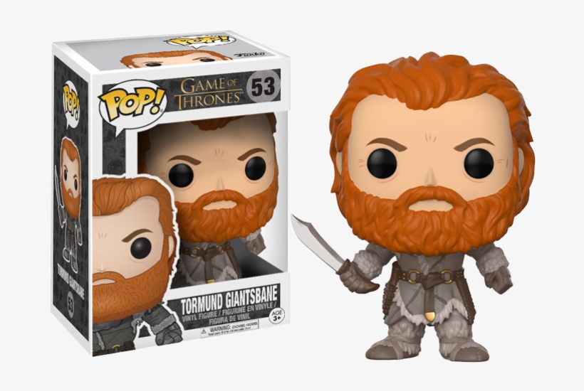 Pop Figure Game Of Thrones Tormund Season - Funko Pop Tormund, transparent png download