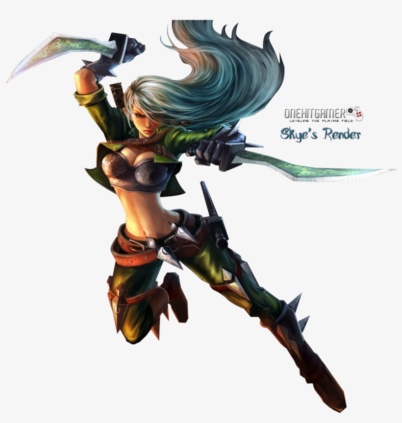 Katarina Mercenary2-[sigtutorials - League Of Legends Katarina Png, transparent png download